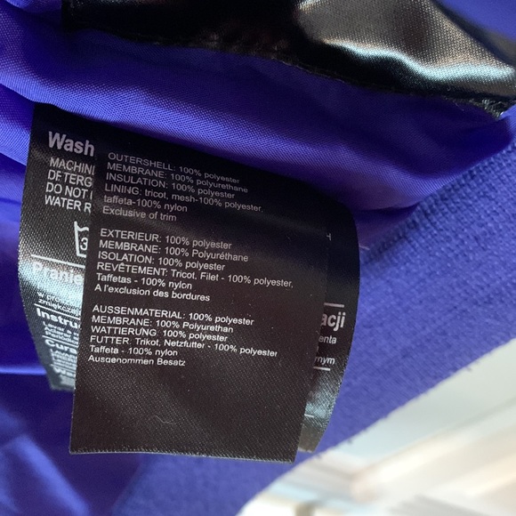 Burton Dryride Purple Girls Winter Jacket. Size 10/12. Great Condition. - Picture 7 of 7